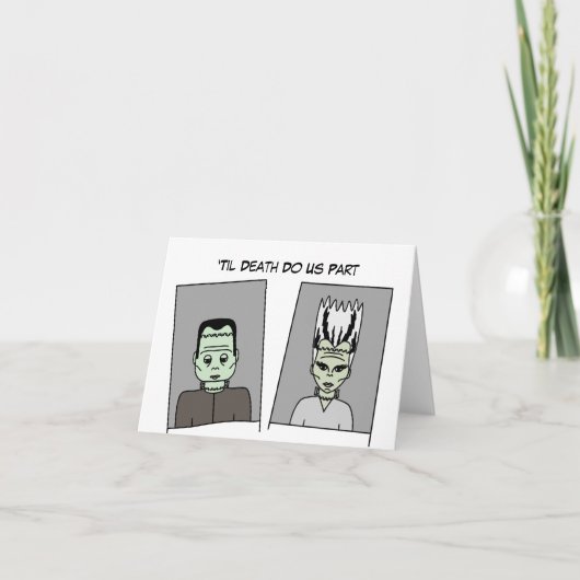 死ぬまで一緒のカード サンキューカード (正面)