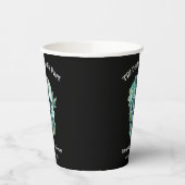 死ぬまで一緒のハロウィン ブライダル シャワー 紙コップ (左)