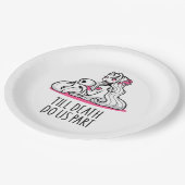 死ぬまで一緒クラシック - ナマケモノとソウルメイト ペーパープレート (アングル)