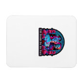 死ぬまで一緒 クラシック - ナマケモノ & ソウルメイト マグネット (横)