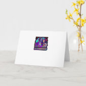 死ぬまで一緒 クラシック - ベーシック エステティック カード (黄色い花)