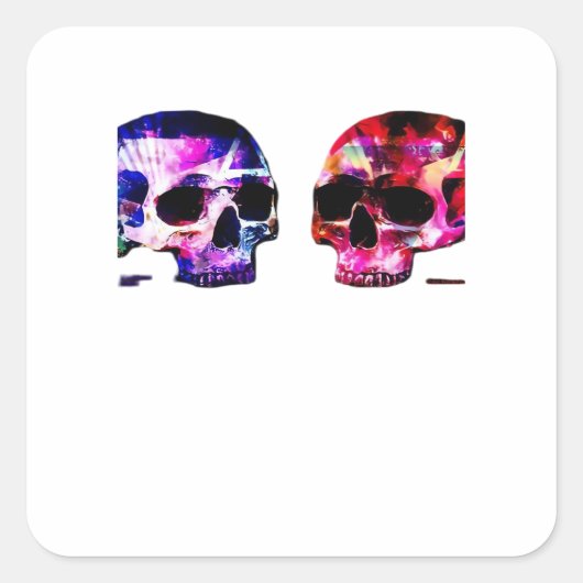 死ぬまで一緒 スクエアシール (正面)