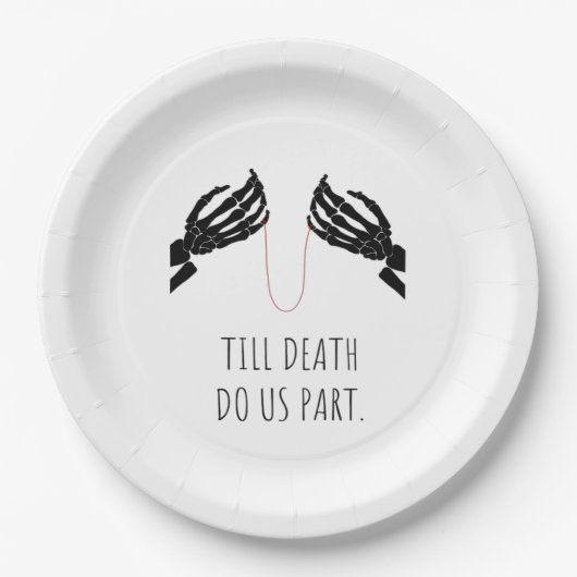 死ぬまで一緒 ボクシー ペーパープレート (正面)