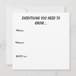 死ぬまで一緒 招待状