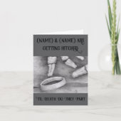 死ぬまで一緒 招待状 (正面)