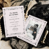 死ぬまで上品な私たちはハロウィン結婚の一部 招待状