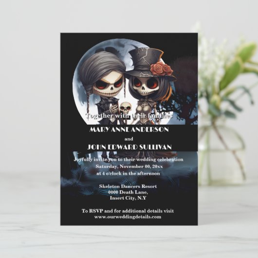 死ぬまで俺たちは死骸の花婿を引き離す 招待状 (スタンド正面)