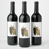 死ぬまで俺たちを分かつな クラシックミーム ワインラベル (ボトル)