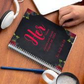 死ぬまで彼女の誓いの本をゴシックで私たちを部分的に ノートブック