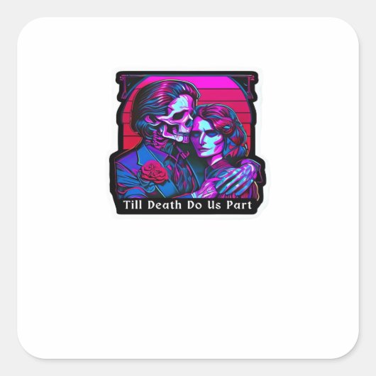 死ぬまで愛してる クラシック – 死神のロマンス スクエアシール (正面)