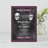 死ぬまで愛してる スカル ローズ 招待状 (スタンド正面)