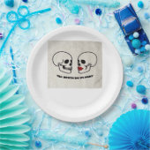 死ぬまで愛してクラシック - 秋のロマンス美学 ペーパープレート (パーティー)