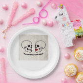 死ぬまで愛してクラシック - 秋のロマンス美学 ペーパープレート (パーティー)