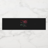 死ぬまで愛して クラシック – ラブ デザイン ペットボトルラベル (シングルラベル)