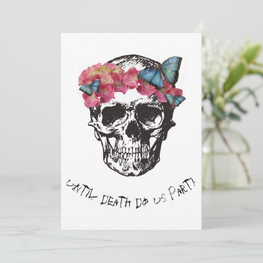 死ぬまで愛して / スカル ヒビスカス バタフライ 招待状 (スタンド正面)