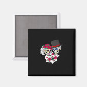 死ぬまで愛して スカル マグネット (正面/裏面)