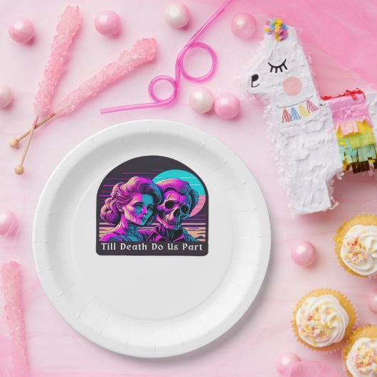 死ぬまで愛して – ナマケモノとソウルメイト ペーパープレート (パーティー)
