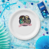 死ぬまで愛して バレンタインアート - スプーキ・キュート ペーパープレート (パーティー)