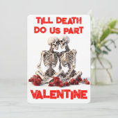 死ぬまで愛して Skeleton Valentine シーズンカード (スタンド正面)