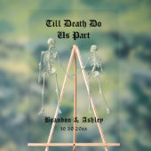 死ぬまで愛を誓う エレガント・スケルトン アクリルサイン (ニュートラル)