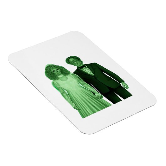 死ぬまで愛を誓う クラシックデザイン マグネット (右側)