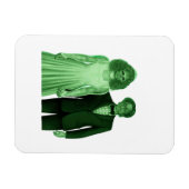 死ぬまで愛を誓う クラシックデザイン マグネット (横)