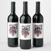 死ぬまで愛を誓う ワインラベル (ボトル)