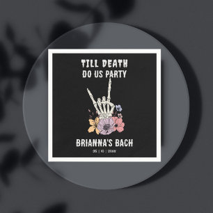 死ぬまで我々のパーティーバチェロレッテ週末 スタンダードカクテルナプキン