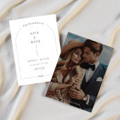 死ぬまで我々はインラインのゴシック結婚の写真をパート セーブザデート