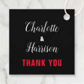 死ぬまで我々は一部スカルレッド結婚・ブラック フェイバータグ (裏面)