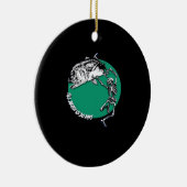 死ぬまで我々は別れクラシックる セラミックオーナメント (右)