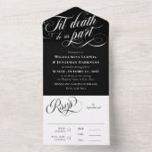 死ぬまで我々は別結婚れ オールインワン招待状 (内側)