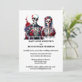 死ぬまで我々は赤い白いゴシックシック結婚 招待状 (スタンド正面)