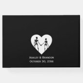 死ぬまで我々は骸骨の結婚真っ白だ ゲストブック (裏面)