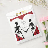 死ぬまで我々は骸骨の赤結婚を分ける フェイバーバッグ (封をした状態)