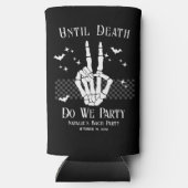 死ぬまで我々パーティーゴシック結婚のバチェロレッテ スリム缶クーラー (裏面)