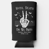 死ぬまで我々パーティーゴシック結婚のバチェロレッテ スリム缶クーラー (正面)