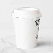 死ぬまで楽しくパーティー ウェディング ペーパーカップ (右)