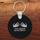 死ぬまで独身最後のパーティー ハロウィン キーホルダー (正面)