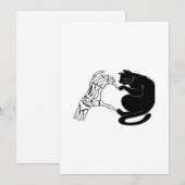 死ぬまで猫と共にクラシック シーズンカード (正面/裏面)