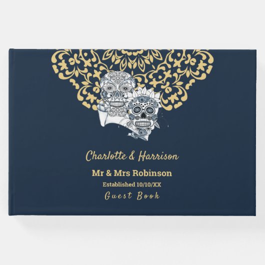 死ぬまで砂糖スカル結婚 ゲストブック (正面)