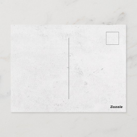 死ぬまで私たちは一部ゴシッ結婚クの白黒 ポストカード (裏面)