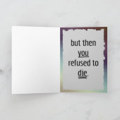 死ぬまで私たちは離婚する カード (内部)