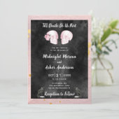 死ぬまで私たちを分かつな 黒薔薇の骸骨 招待状 (スタンド正面)