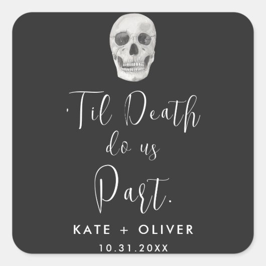 死ぬまで私たちを別れさせないで スクエアシール (正面)