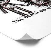 死ぬまで私たちクラシックパートおもしろい結婚- Quot ポスター (角)