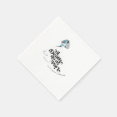 死ぬまで私たちクラシックパート不気味- Love スタンダードカクテルナプキン (角)