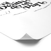 死ぬまで私たちクラシックパート不気味- Love ポスター (角)