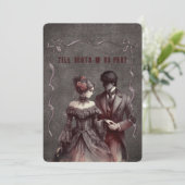 死ぬまで私たちパーツゴシックスタイル結婚ズ 招待状 (スタンド正面)