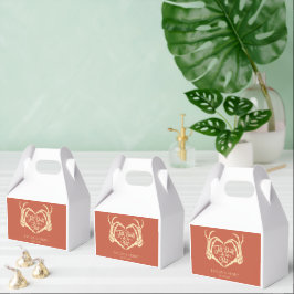 死ぬまで私たちパーティーカスタム結婚式の好意ボックス フェイバーボックス